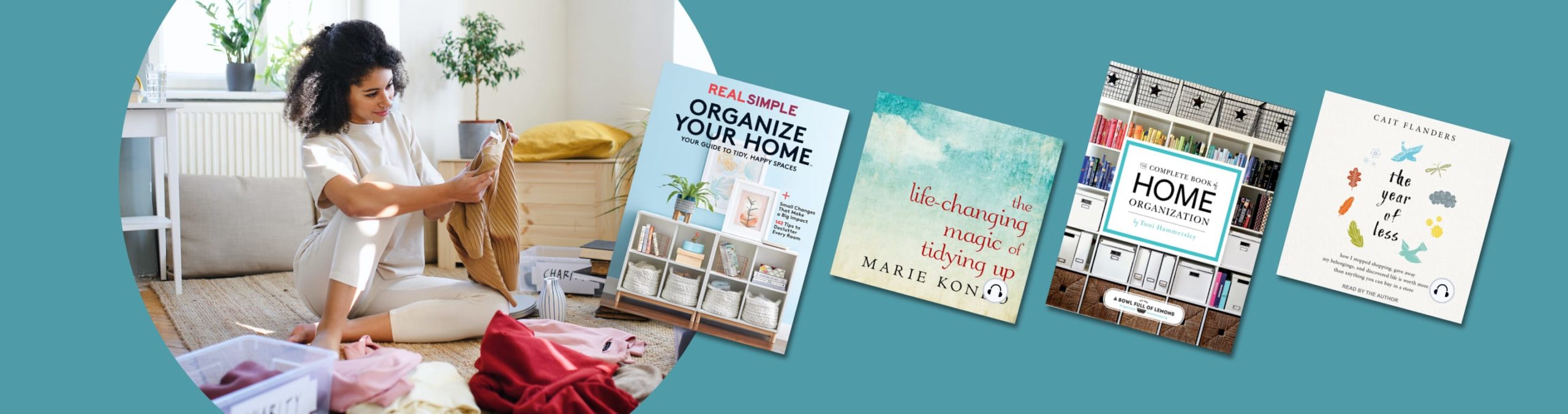 9 titles for (finally) organizing your house