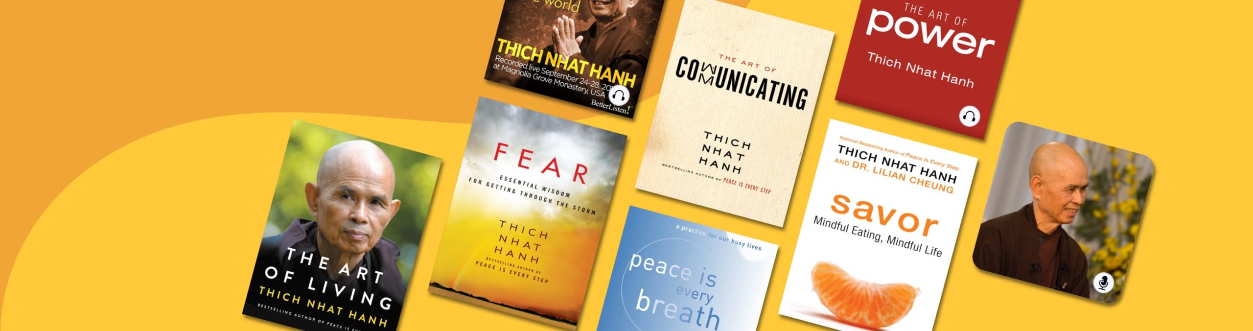 8 inspiring books by Zen Master Thich Nhat Hanh