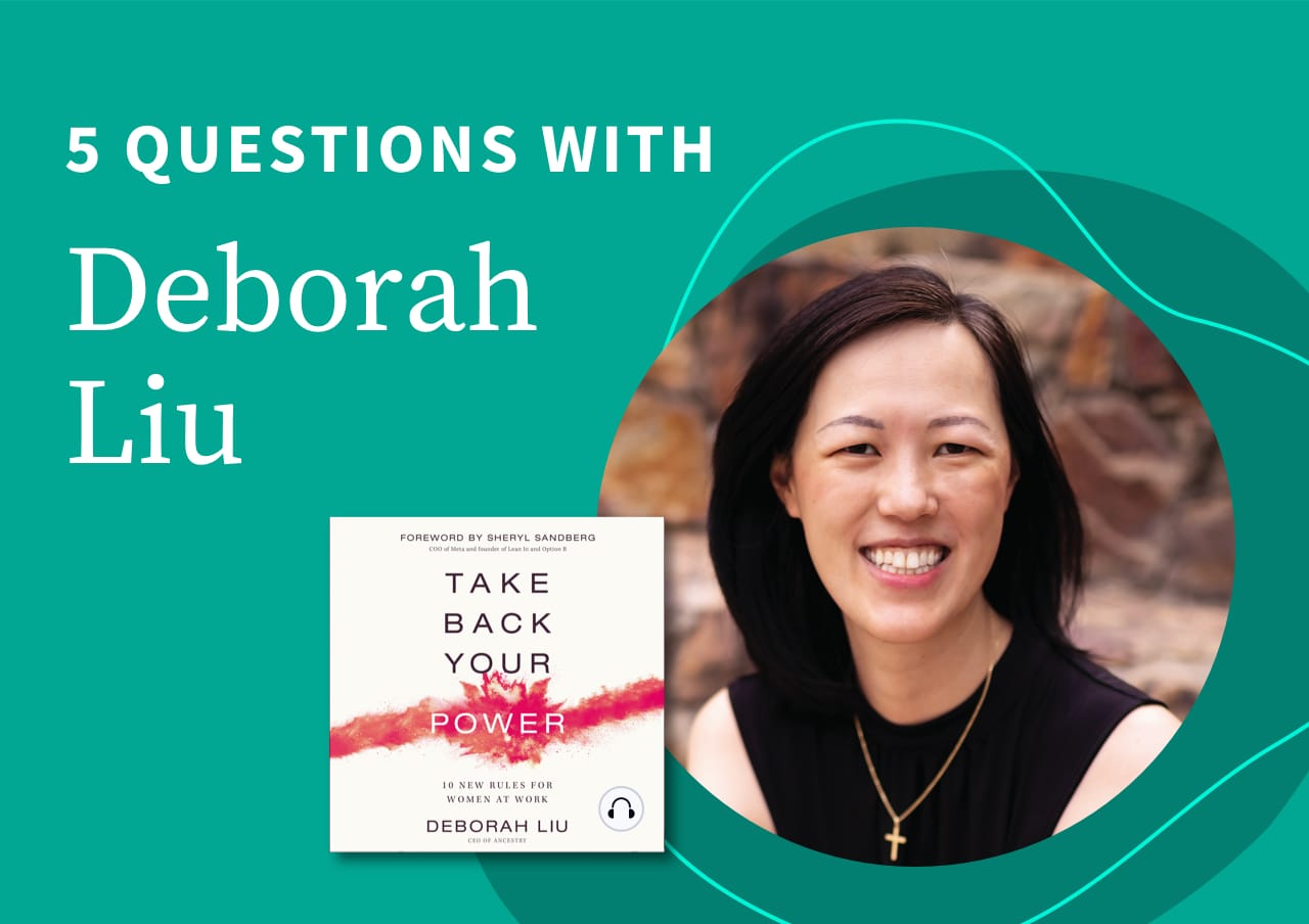 5 questions with Deborah Liu