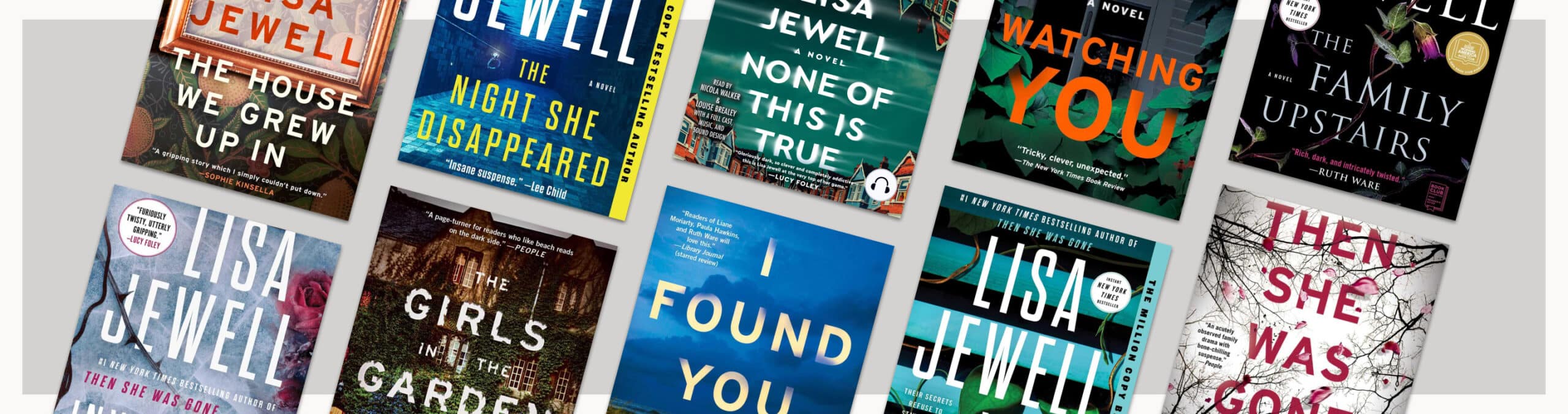 The best Lisa Jewell books, ranked by popular opinion