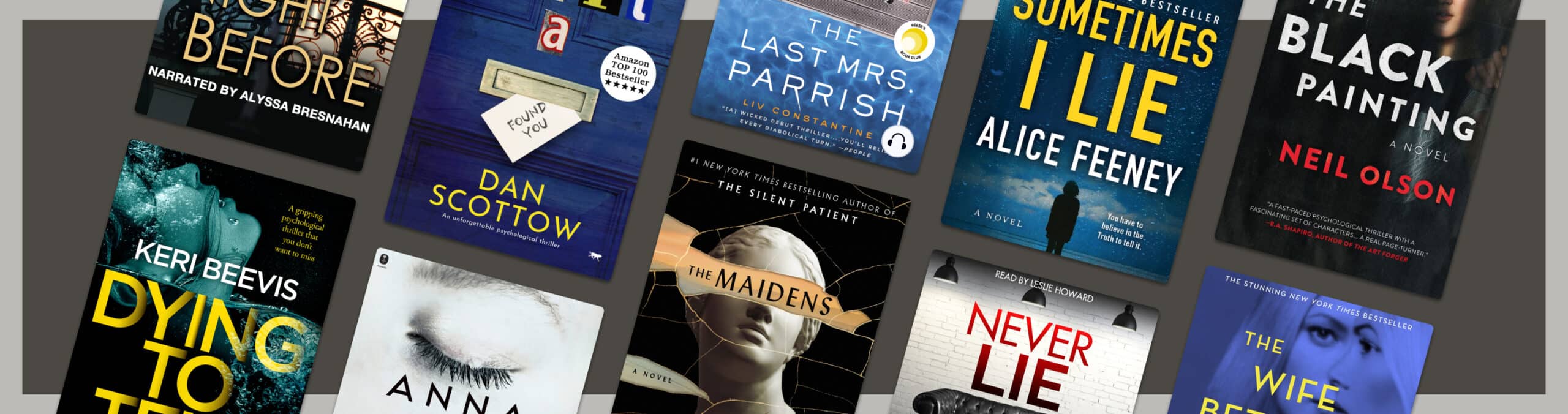 16 twisty psychological thrillers like ‘The Silent Patient’