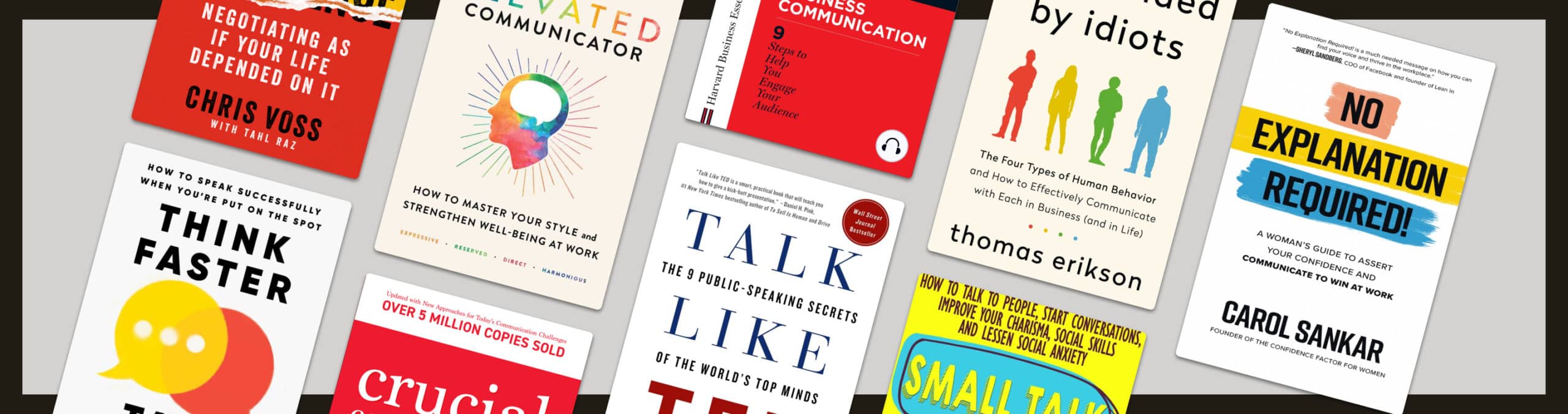 15 helpful books for boosting your communication skills at work