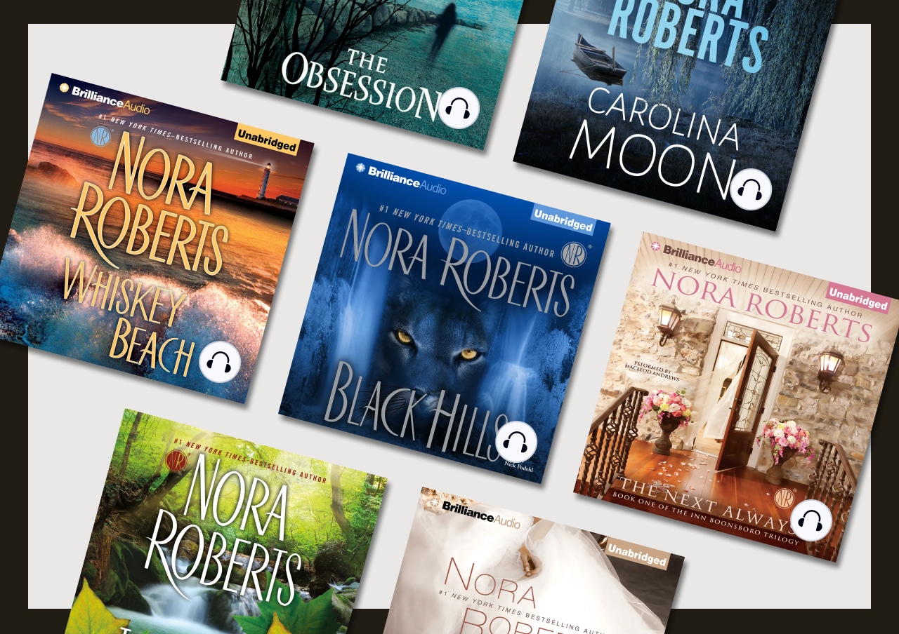 Top 40 Novels by Nora Roberts